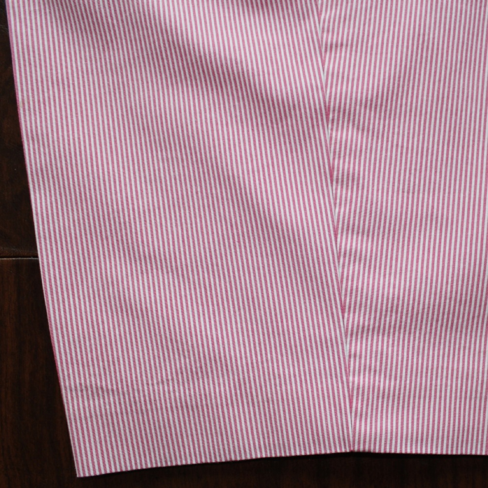 Lauren Ralph Lauren Pink and White Striped Seersucker Bermuda Active Shorts - Picture 8 of 12